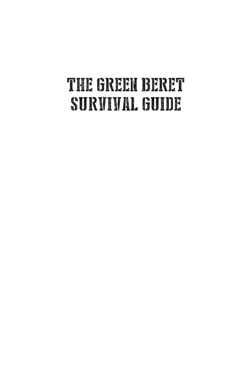 Green Beret Pocket Survival Guide.indd by Unknown