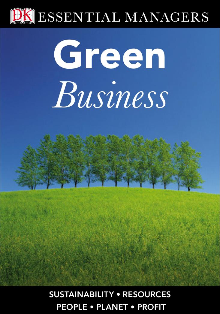 Green Business (DK Essential Managers) by Bibi Van Der Zee