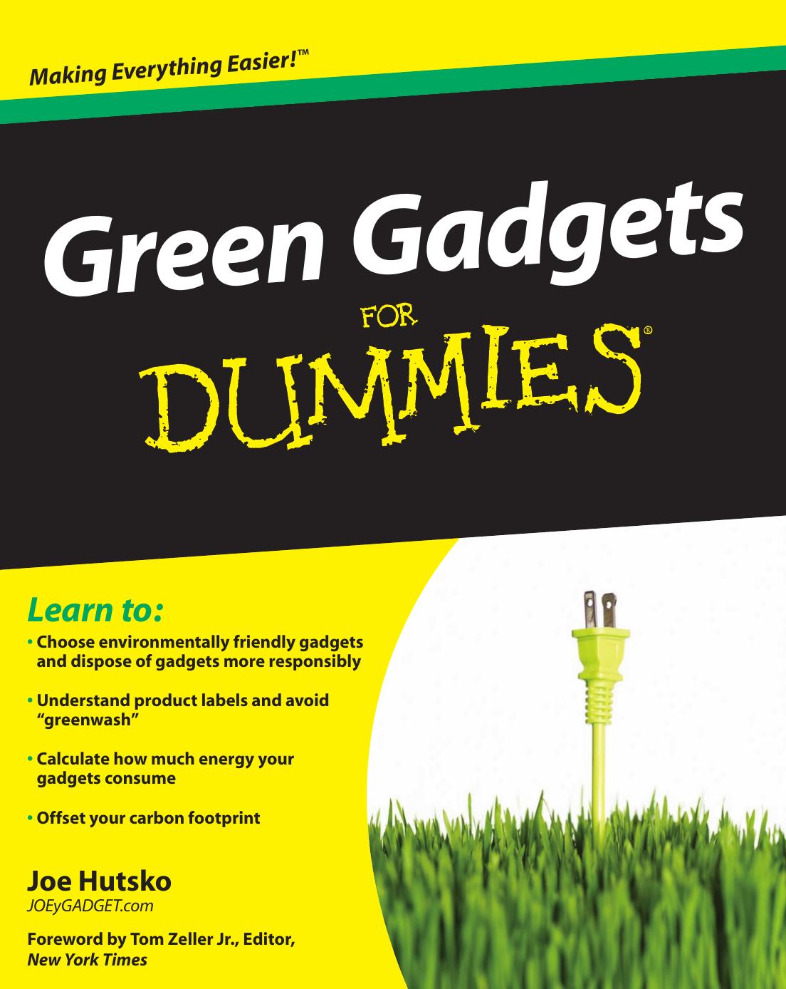 Green Gadgets for Dummies (ISBN by 0470469145)