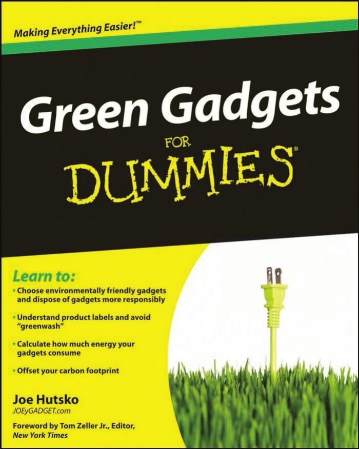 Green Gadgets for Dummies by Hutsko Joe