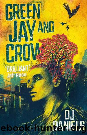 Green Jay and Crow by Dj Daniels