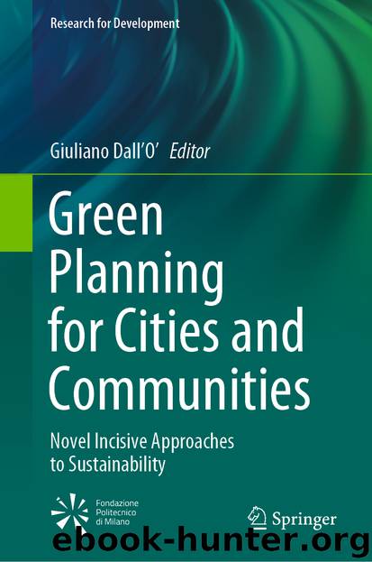 Green Planning for Cities and Communities by Unknown