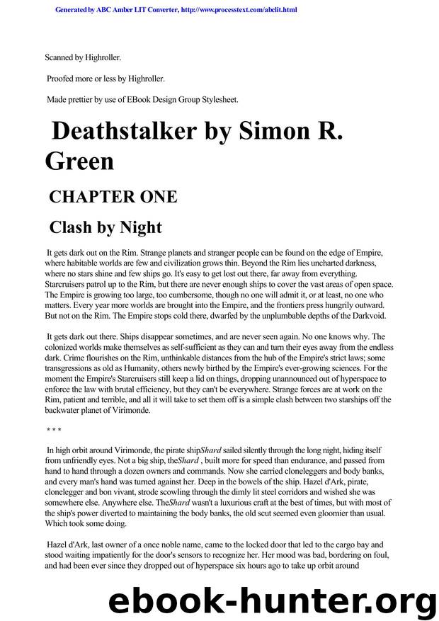 Green, Simon R - Deathstalker 01 by Deathstalker
