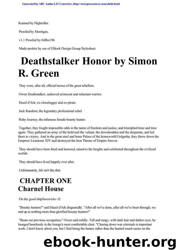 Green, Simon R - Deathstalker 04 by Deathstalker Honor