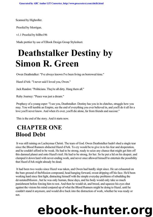 Green, Simon R - Deathstalker 05 by Deathstalker Destiny