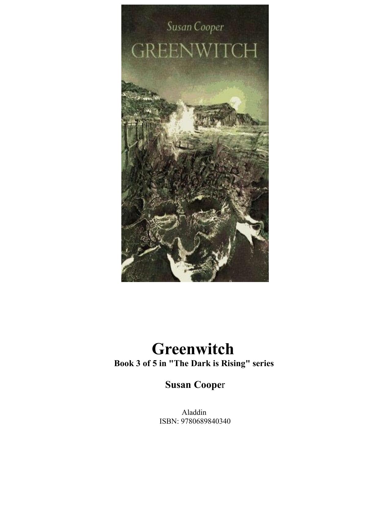 Greenwitch by Susan Cooper