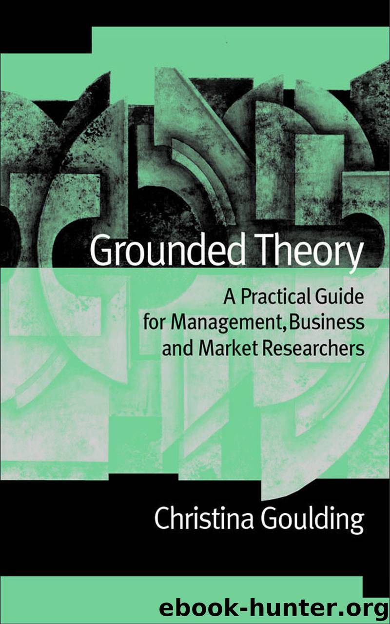 Grounded Theory by christina goulding