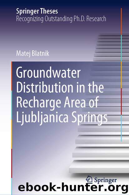 Groundwater Distribution in the Recharge Area of Ljubljanica Springs by Matej Blatnik