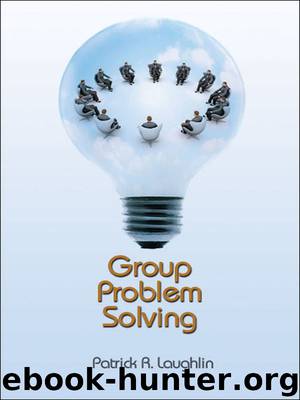 Group Problem Solving by Laughlin Patrick R