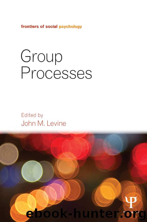 Group Processes (Frontiers of Social Psychology) by John M. Levine