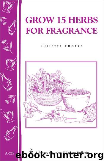 Grow 15 Herbs for Fragrance by Juliette Rogers