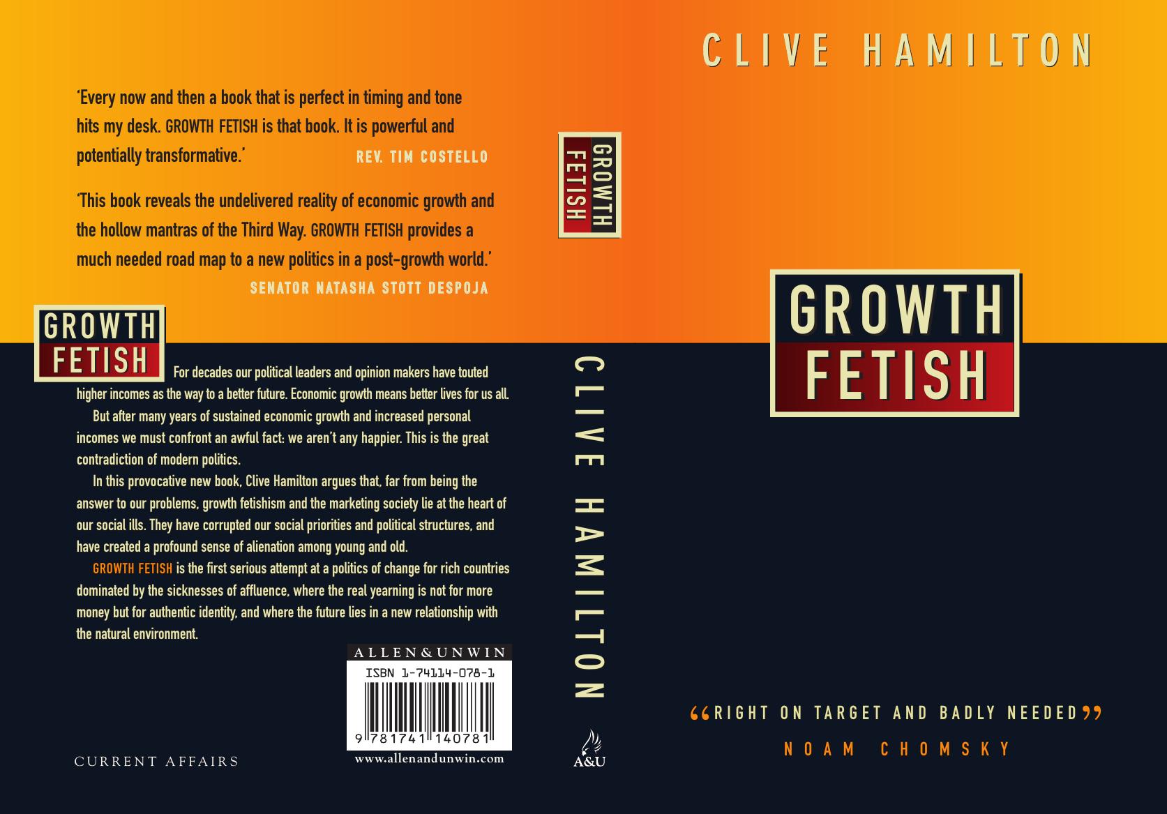 Growth Fetish by Clive Hamilton