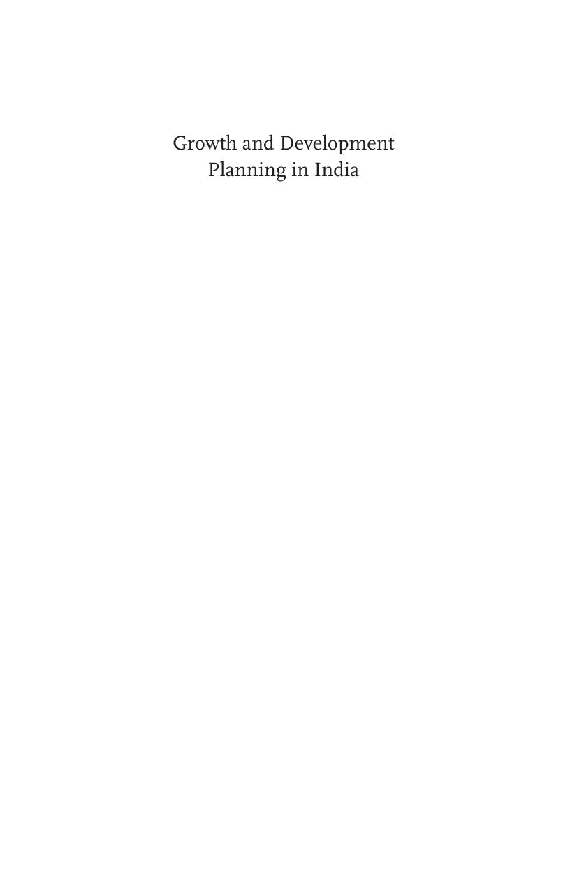 Growth and Development Planning in India by K. L. Datta
