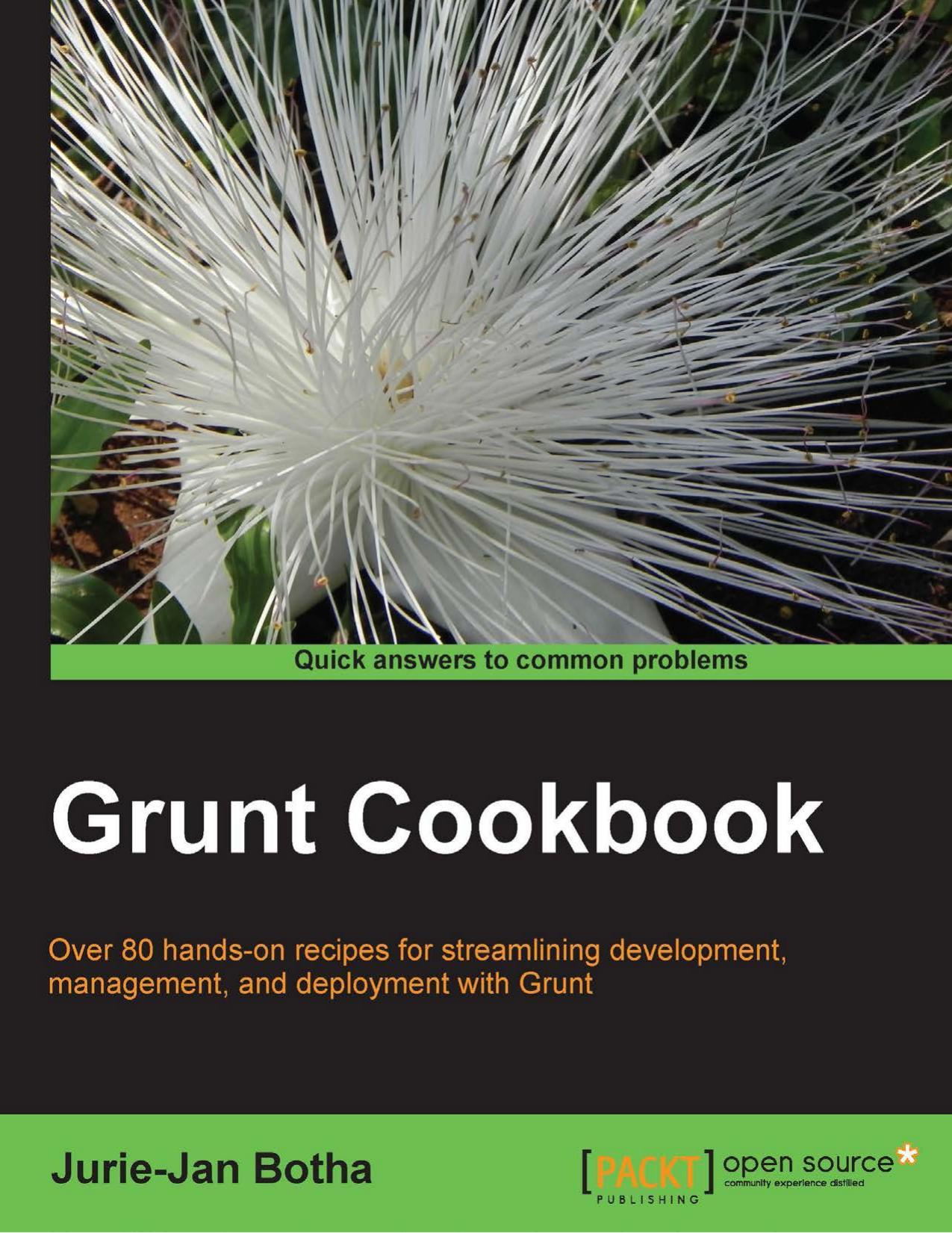 Grunt Cookbook by Jurie-Jan Botha
