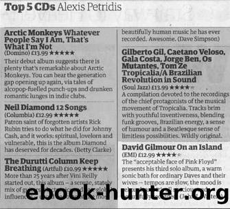 Guardian Top CDs 24Feb06 by Unknown