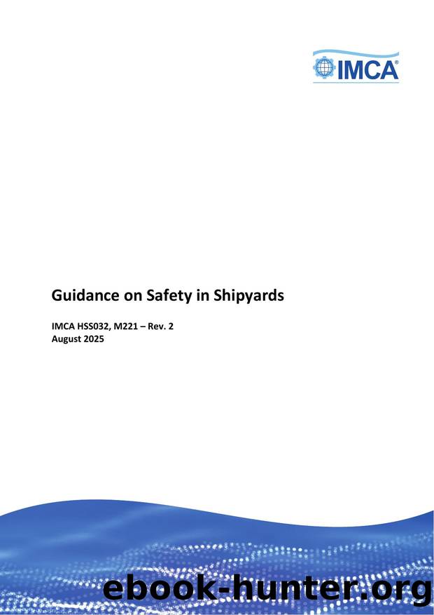 Guidance on Safety in Shipyards by Unknown