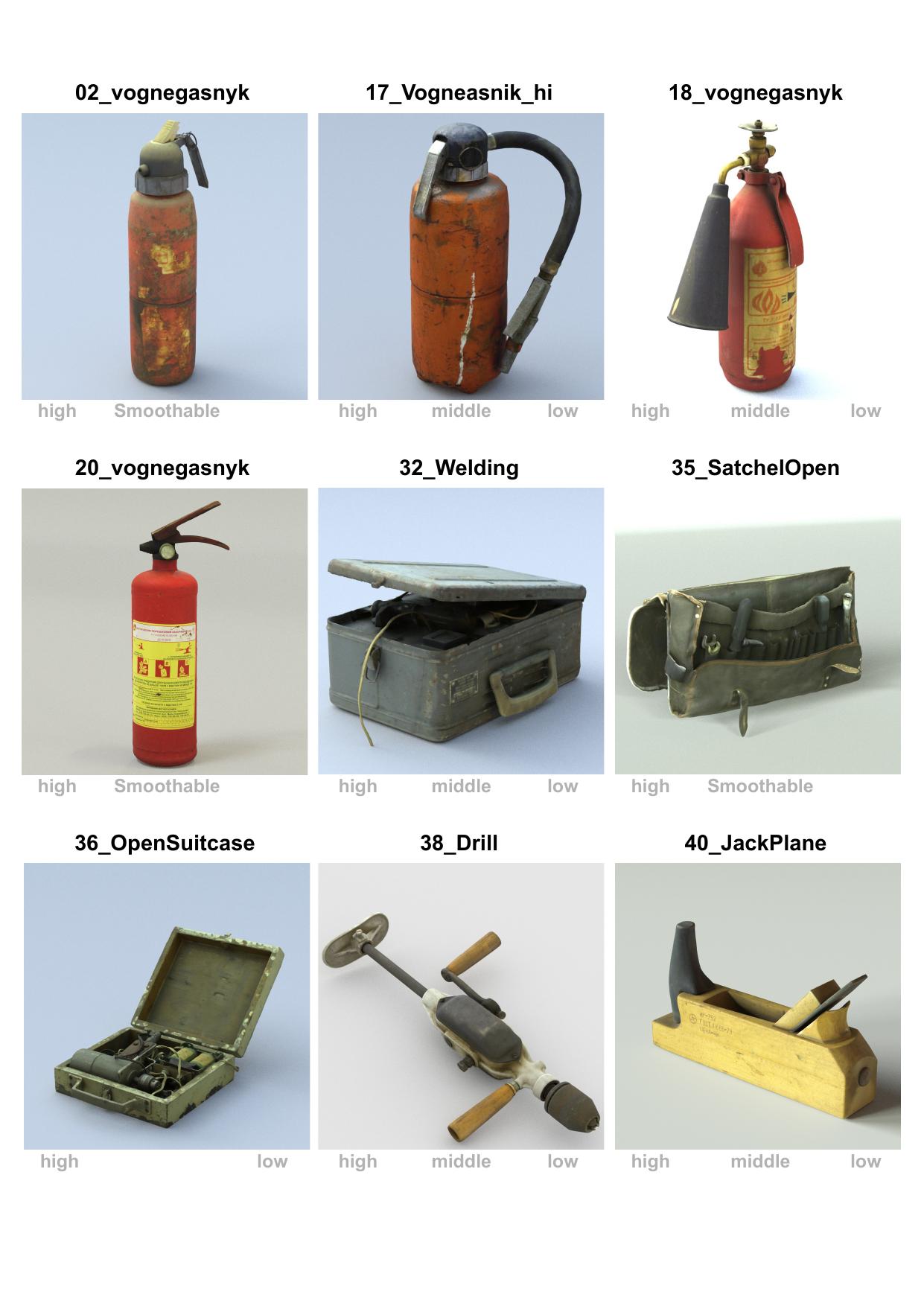 Guide Collection old tools PBR by Unknown