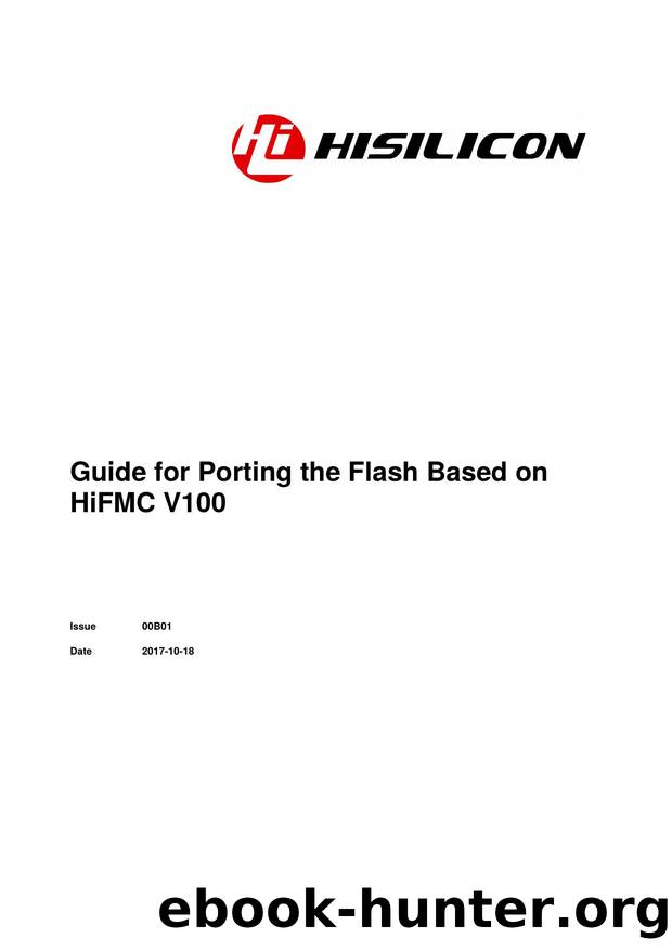 Guide for Porting the Flash Based on HiFMC V100 by cy