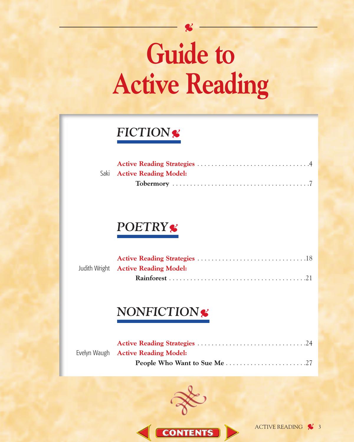 Guide to Active Reading by Glencoe/McGraw-Hill