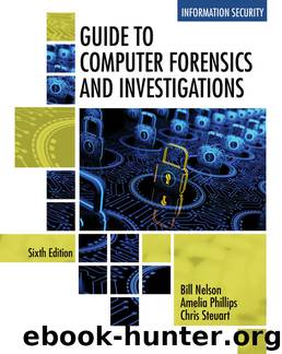 Guide to Computer Forensics and Investigations: Processing Digital Evidence by Bill Nelson & Amelia Phillips & Christopher Steuart