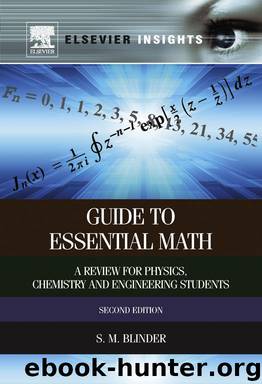 Guide to Essential Math by Blinder Sy M