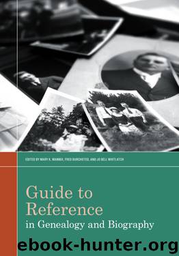 Guide to Reference in Genealogy and Biography by Unknown