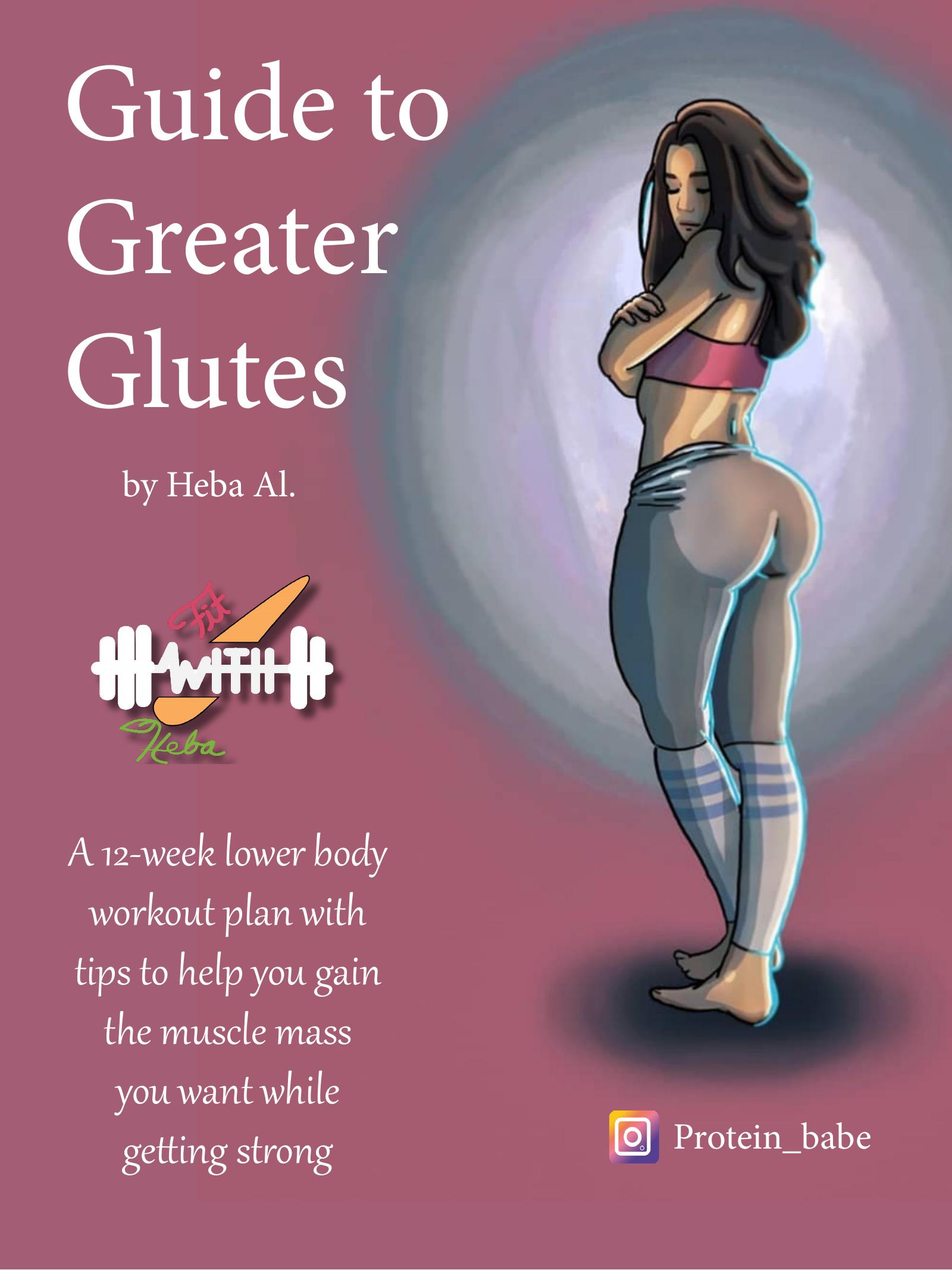 Guide to greater glutes by Heba fitwithheba