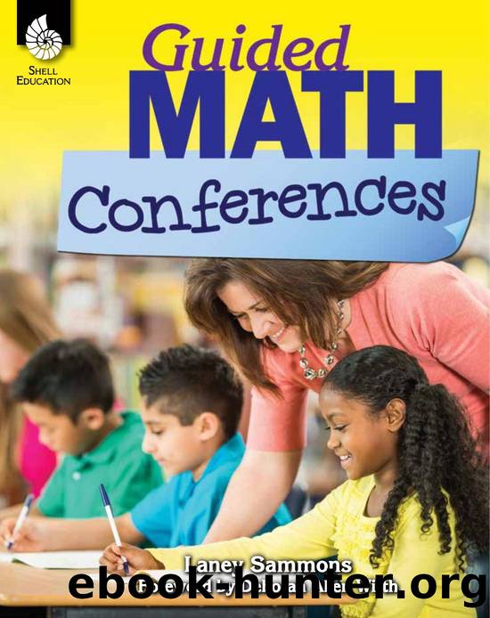 Guided Math Conferences by Laney Sammons