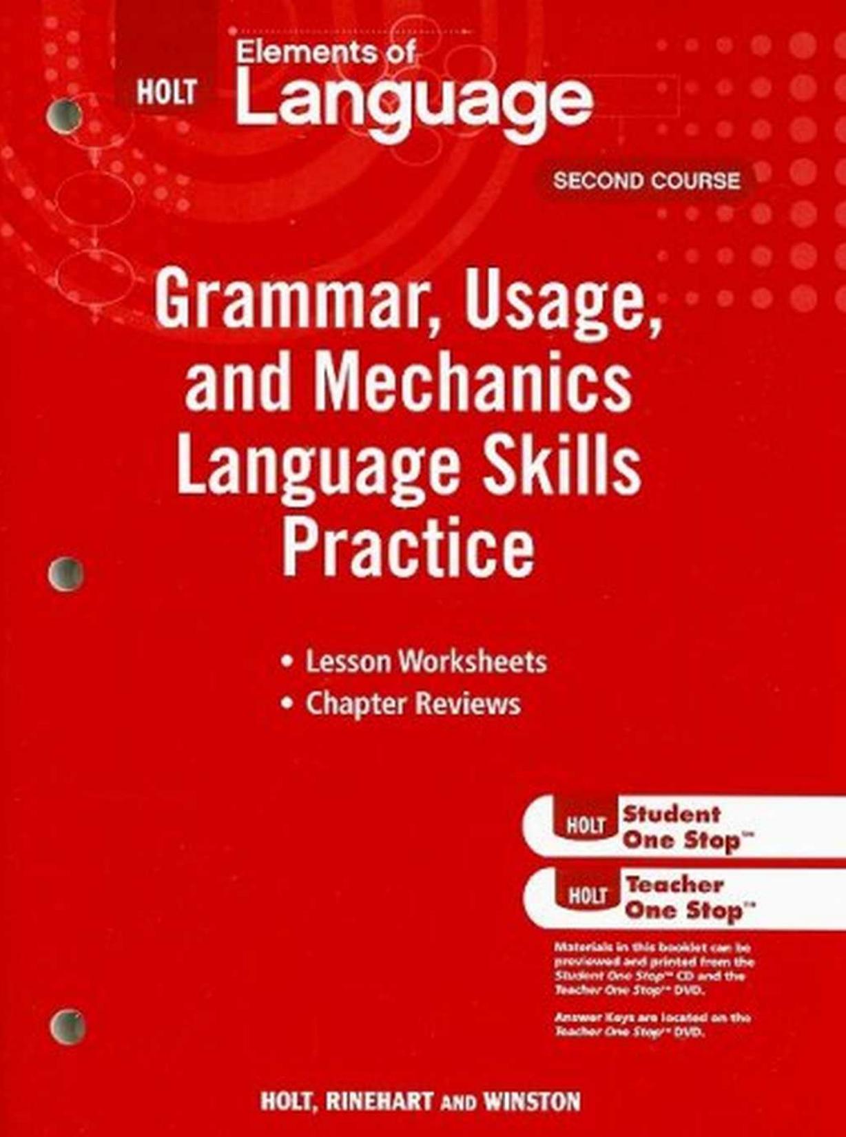 Guided Practice in Grammar, Usage, and Mechanics (Second Course) by Unknown