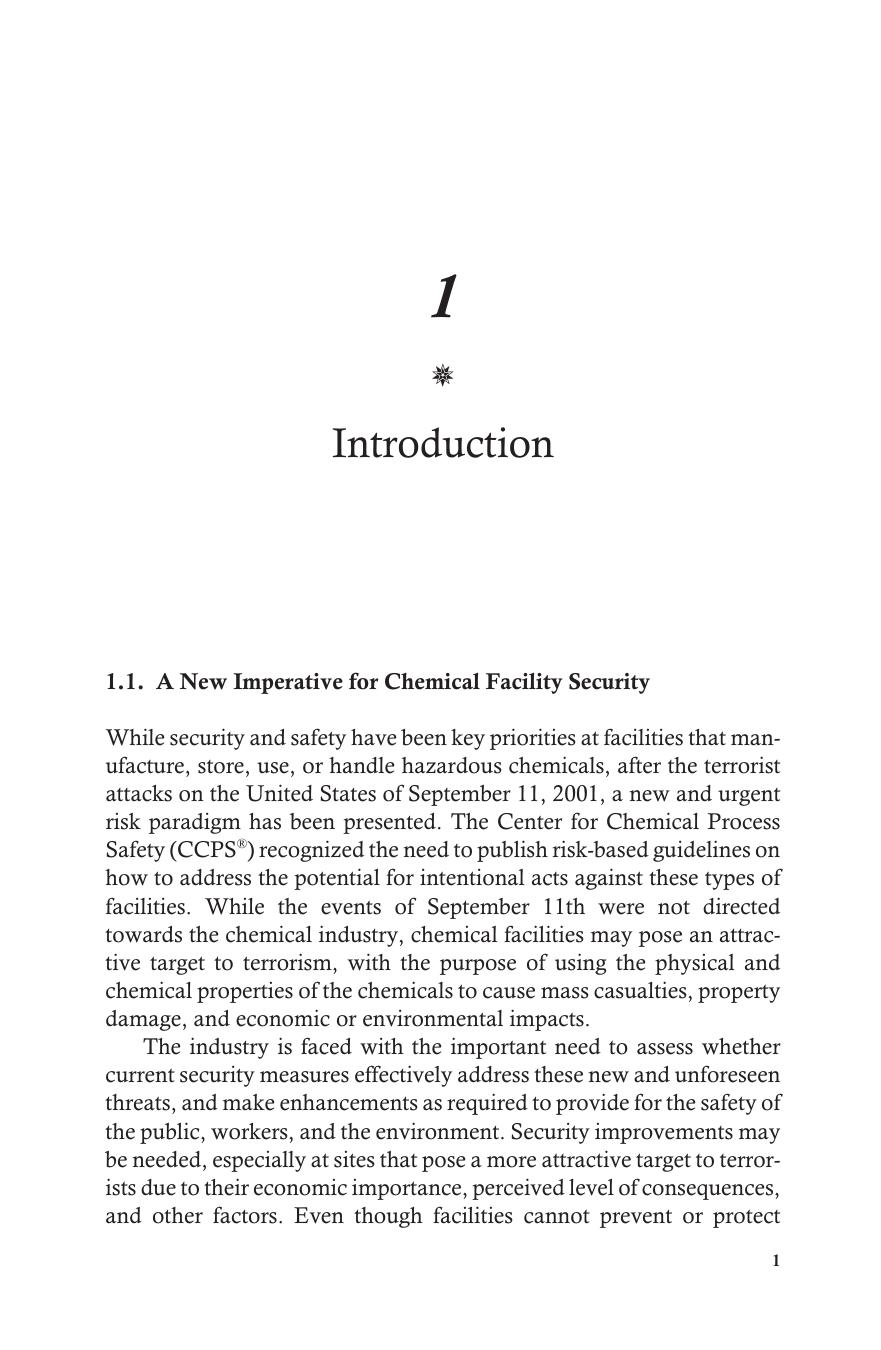 Guidelines for Analyzing and Managing the Security Vulnerabilities of Fixed Chemical Sites (2003) by Unknown