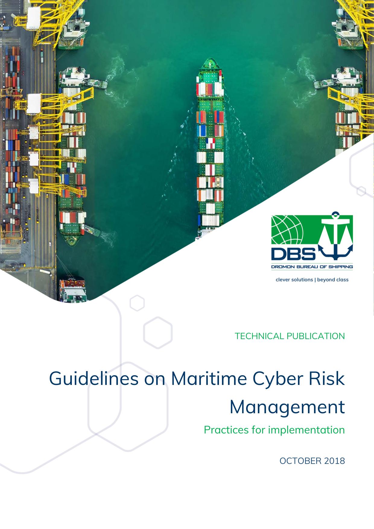 Guidelines on Maritime Cyber Risk Management by Unknown