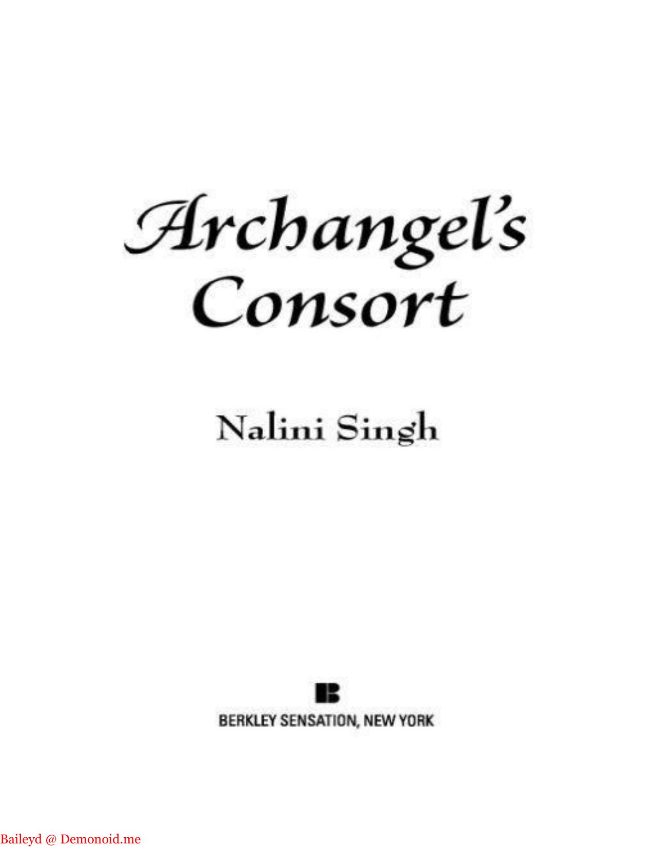 Guild Hunters 04 - Archangel's Consort by Nalini Singh