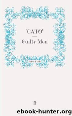 Guilty Men by Cato