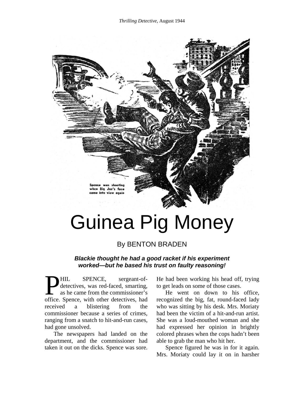 Guinea Pig Money by Monte