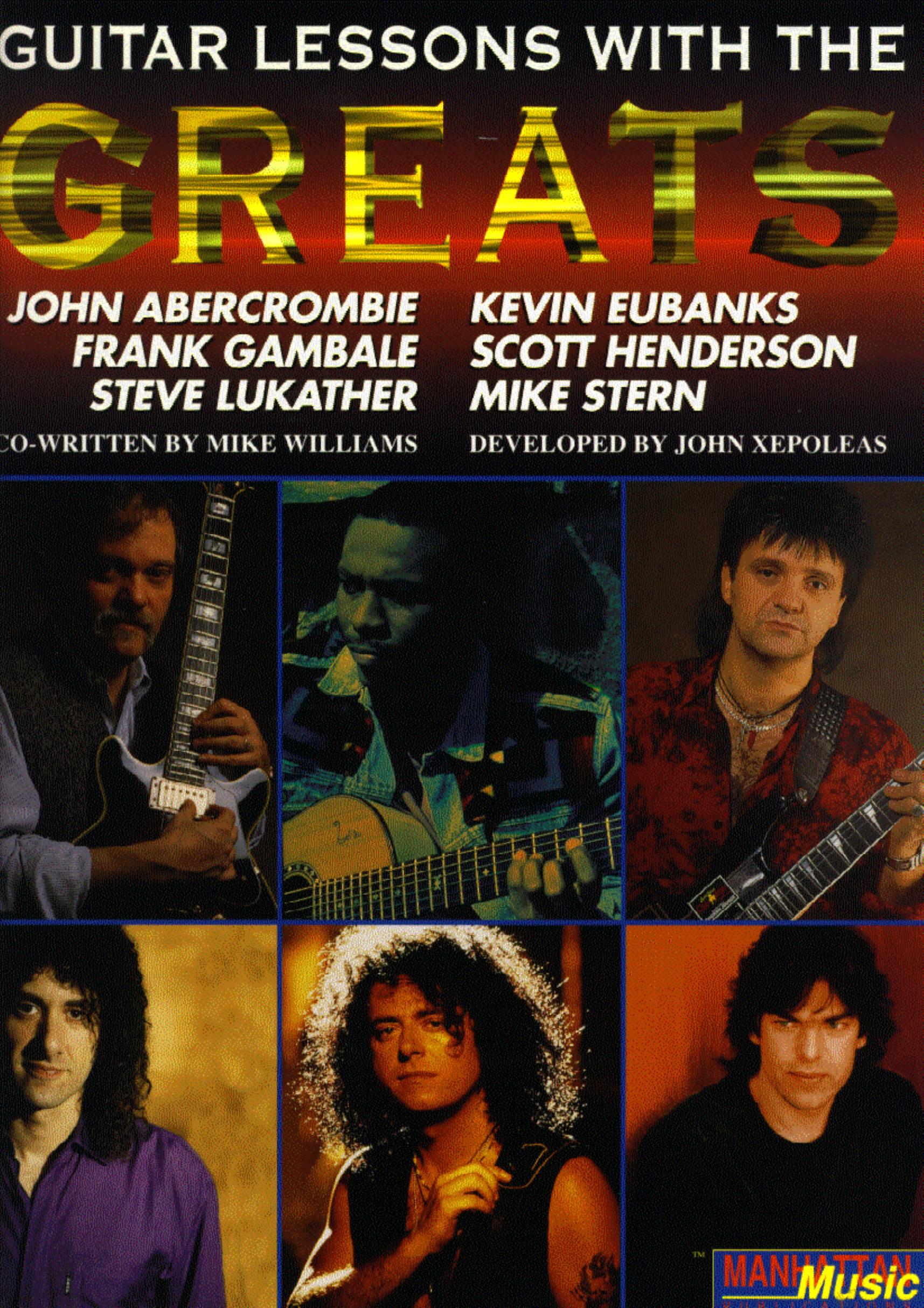 Guitar (Lessons With the Greats) by Mike Williams John Xepoleas