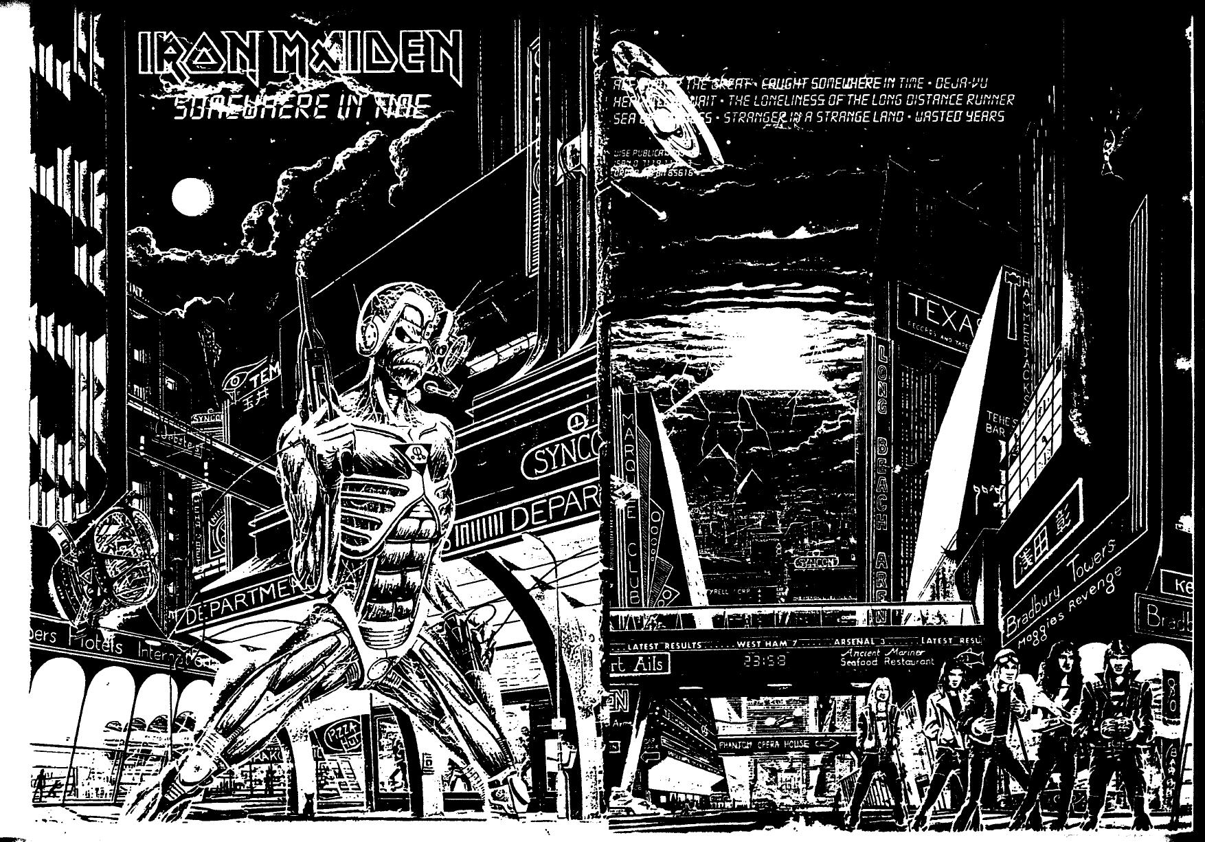 Guitar - Tab Book - Iron Maiden by Somewhere In Time