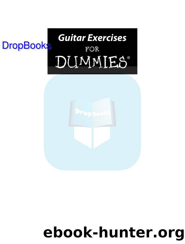 Guitar Exercises for Dummies ISBN by 0470387661 DropBooks APP