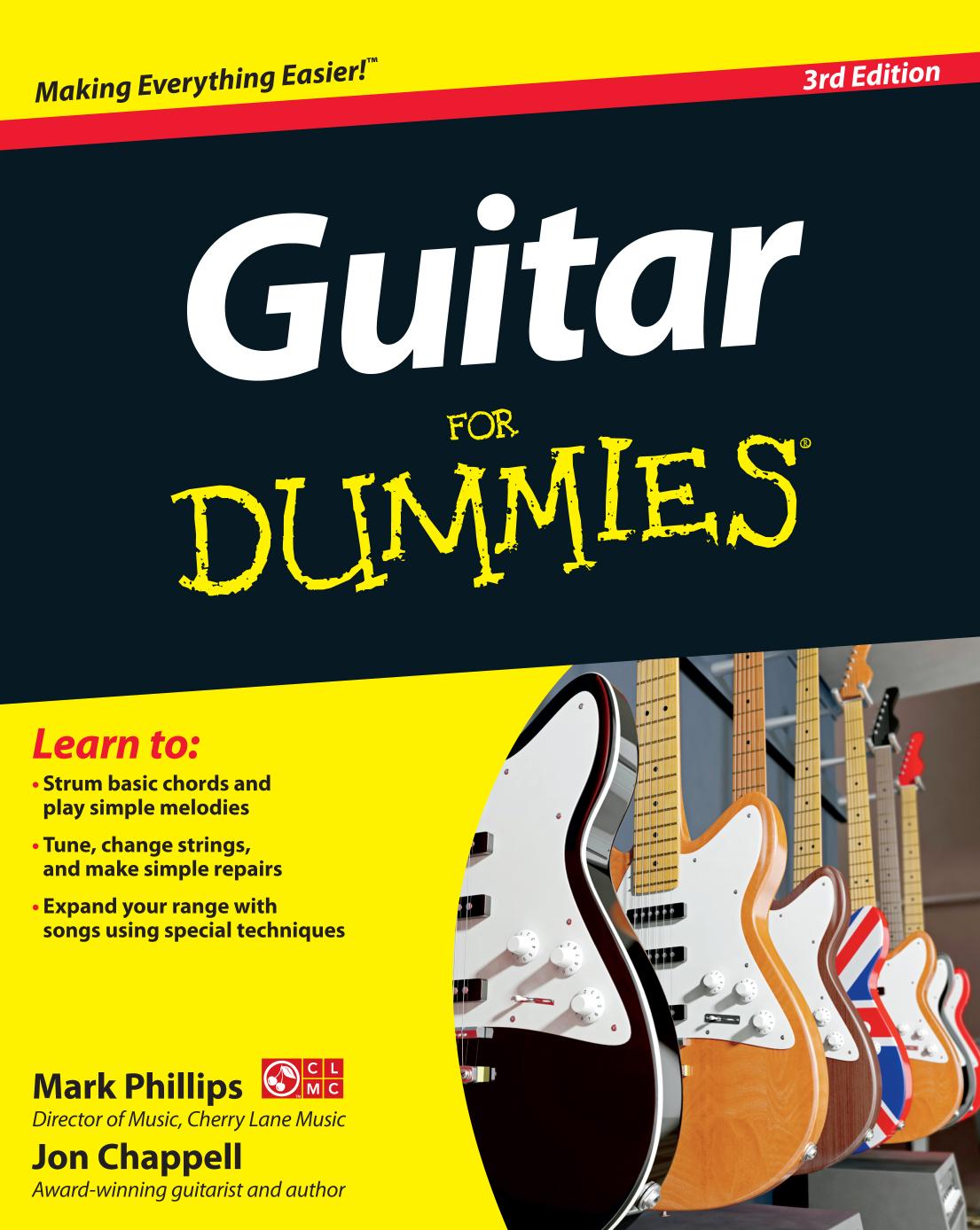 Guitar For Dummies, with DVD by Mark Phillips Jon Chappell