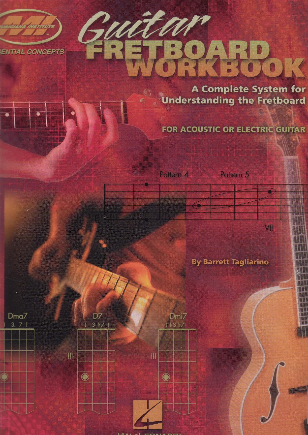 Guitar Fretboard Workbook by Barrett Tagliarino