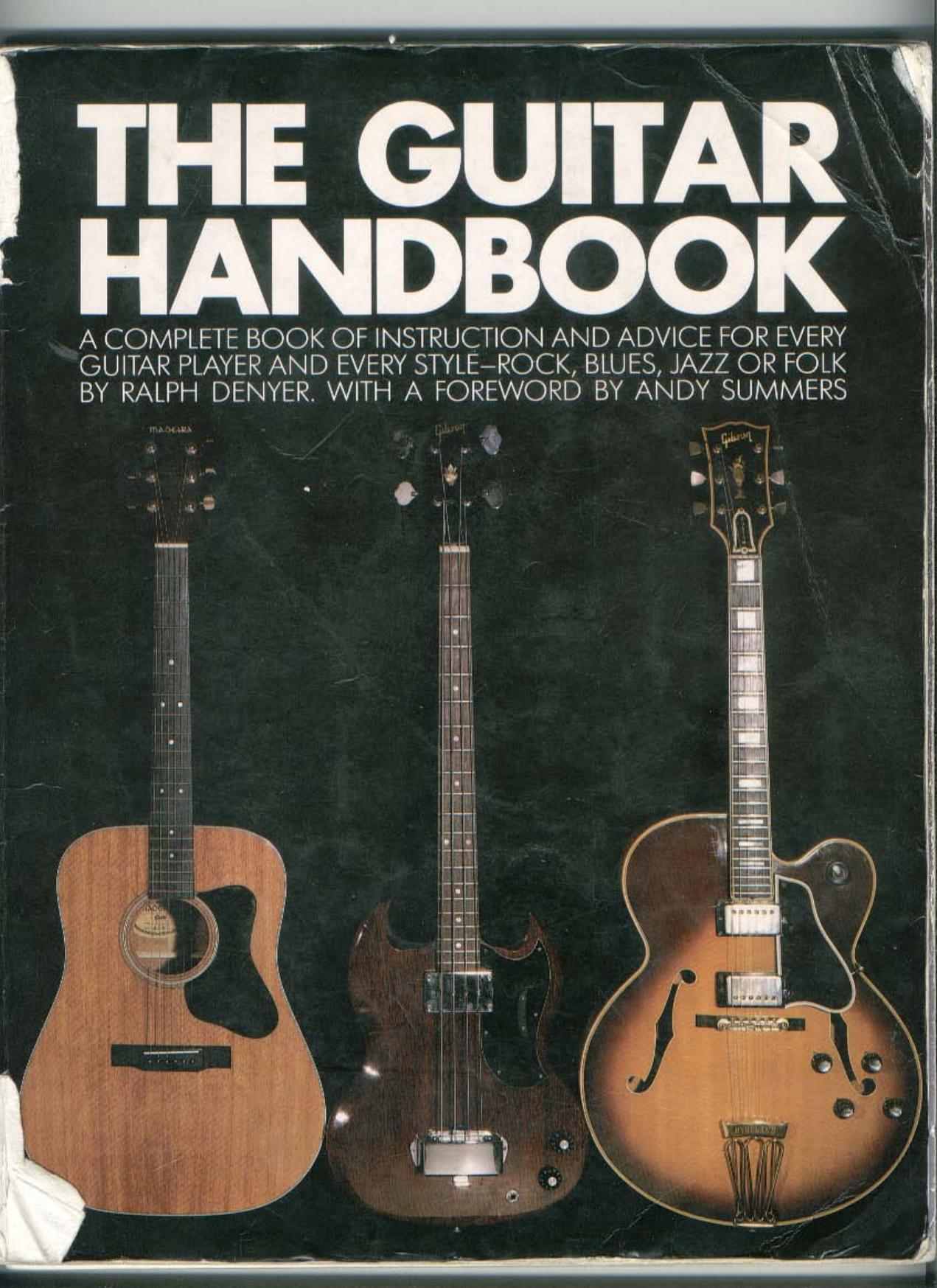 Guitar Handbook Summers Section Playing the Guitar by Unknown