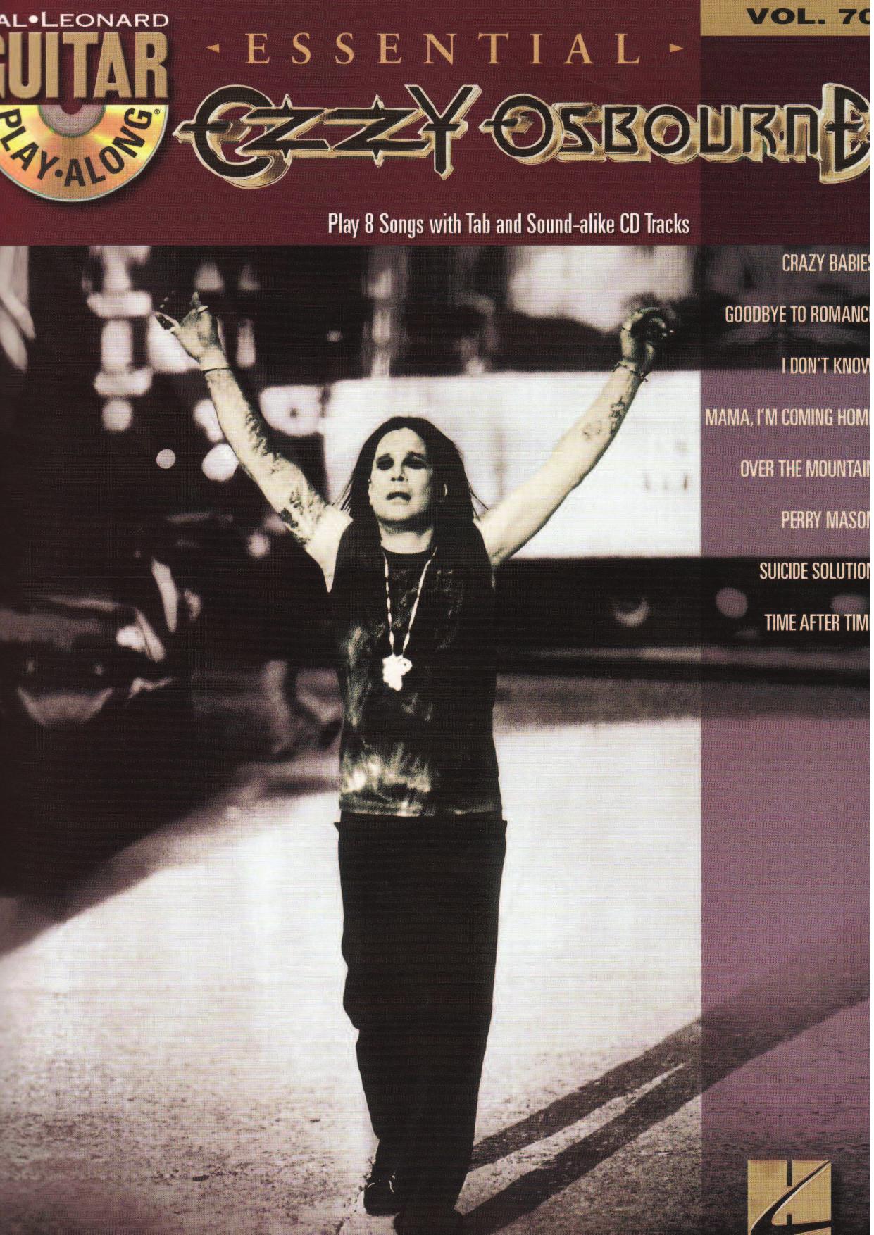 Guitar Play Along Vol. 70 - Essential Ozzy Osbourne by Ozzy Osbourne
