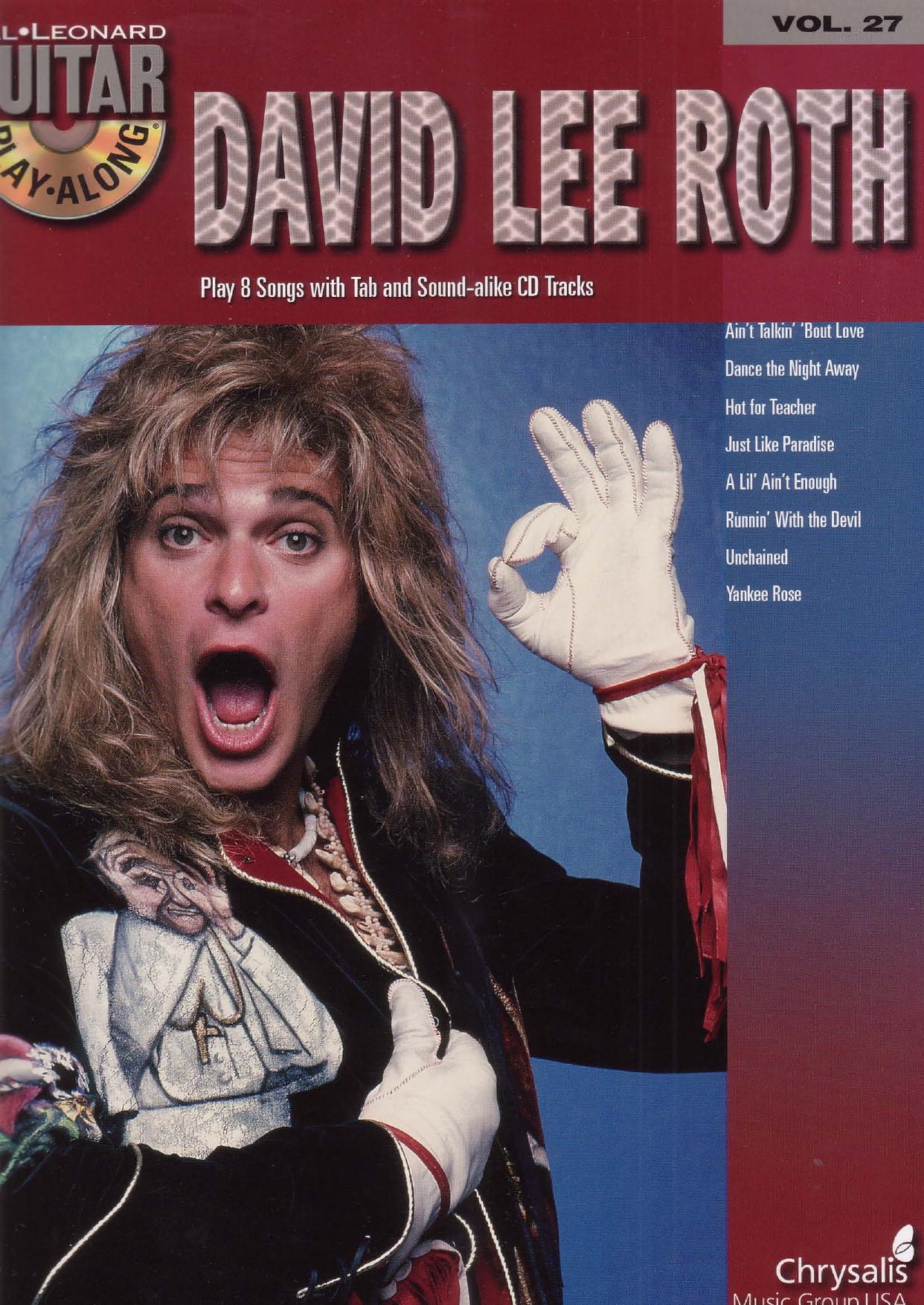 Guitar Play-Along Vol. 27 by David Lee Roth