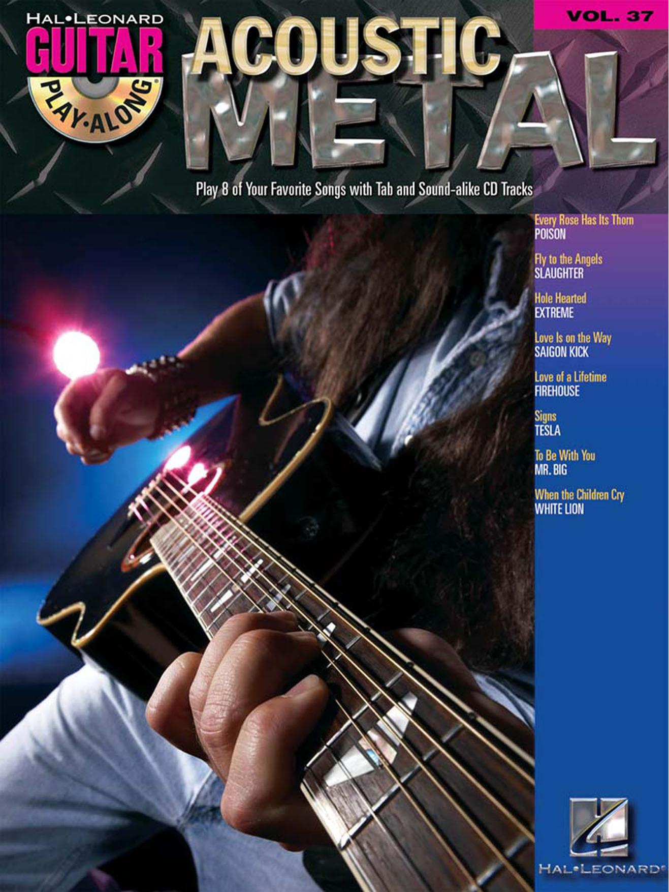 Guitar Play-Along Vol. 37 - Acoustic Metal by V/A