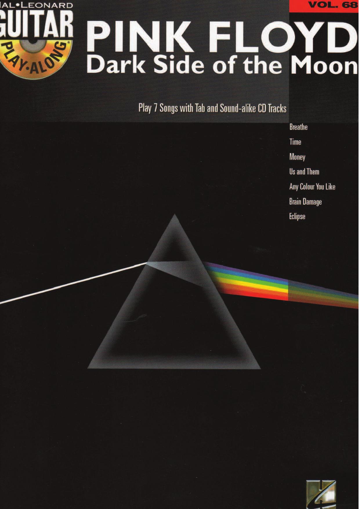 Guitar Play-Along Vol. 68 - Dark Side Of The Moon by Pink Floyd