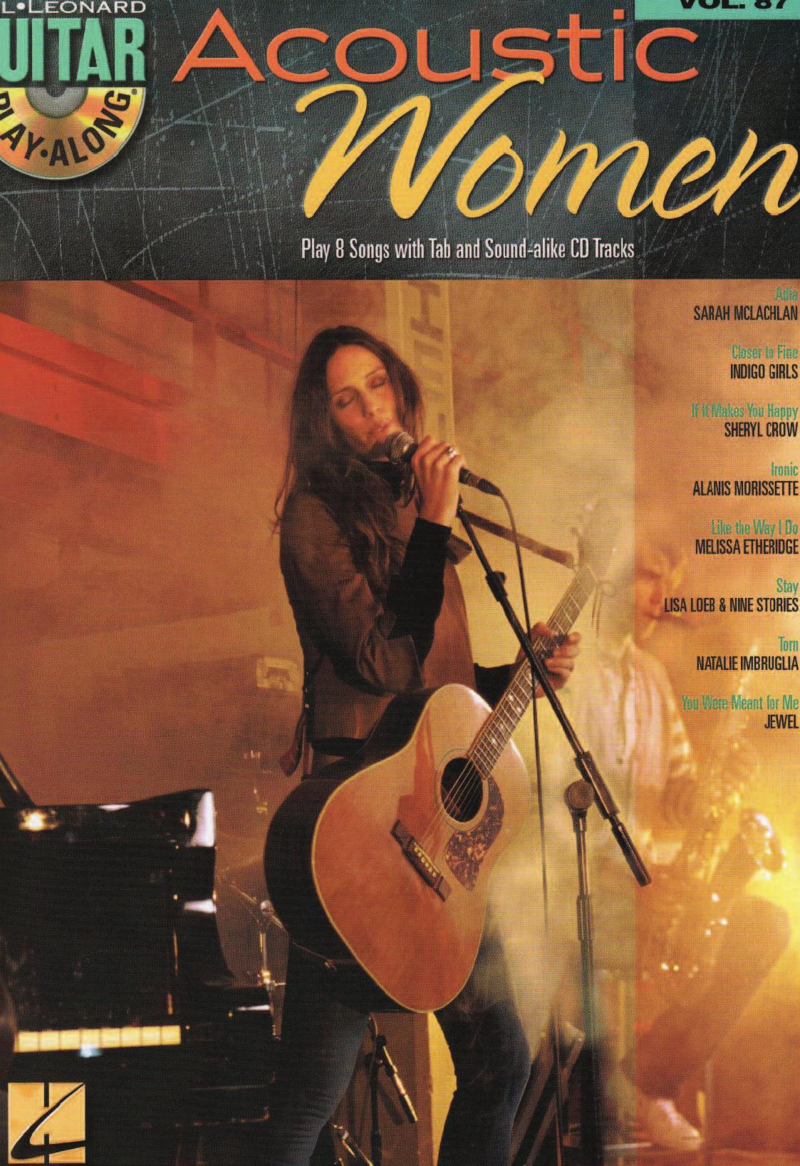 Guitar Play-Along Vol. 87 - Acoustic Women by V/A