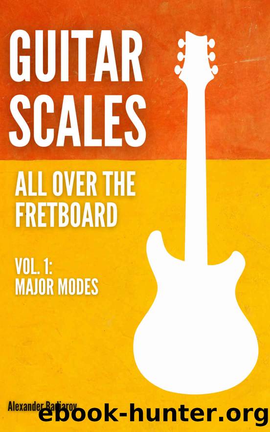 Guitar Scales all over the Fretboard: Vol. 1: Major Modes by Alexander Badiarov