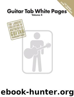 Guitar Tab White Pages - Volume 4 by Various
