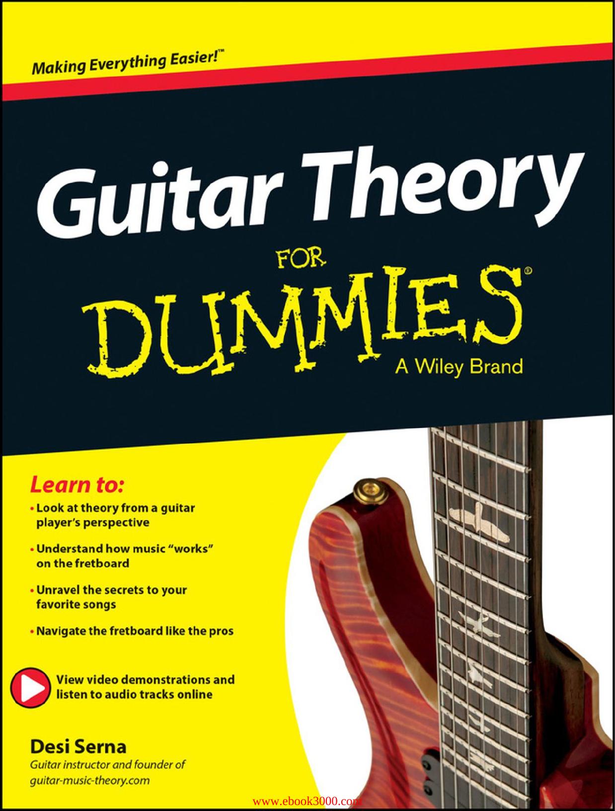 Guitar Theory For Dummies by Unknown
