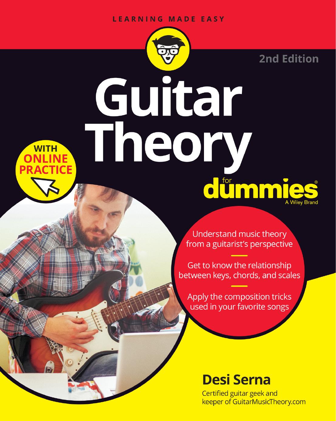 Guitar Theory For DummiesÂ®, 2nd Edition with Online Practice by Desi Serna