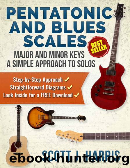 Guitar: Pentatonic & Blues Scales: Major and Minor Keys â¢ A Simple Approach to Solos â¢ Step-by-Step Approach â¢ Straightforward Diagrams â¢ Download Inside! (Scott's Simple G by Scott Harris